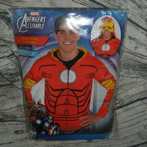 Iron Man Avengers hoodie I piece costume S/M NWT